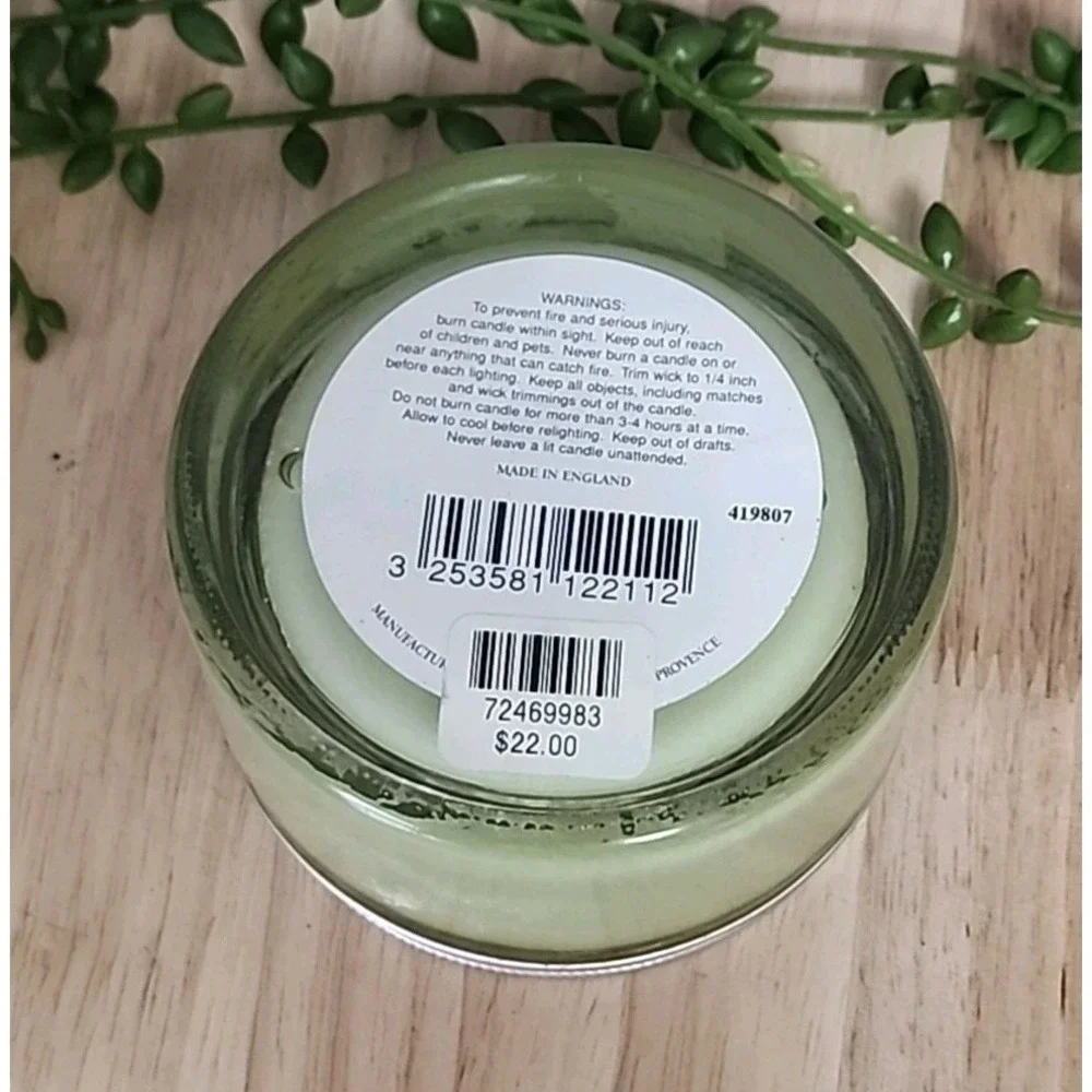 Le Couvent Des Minimes Verbena & Lemon No. 311 Fragrant Candle Glass‎ 5.2 Oz